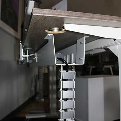 Gostand cable tray and cable management