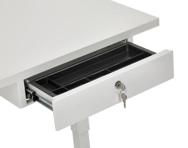Gostand metal under-desk drawer with lock