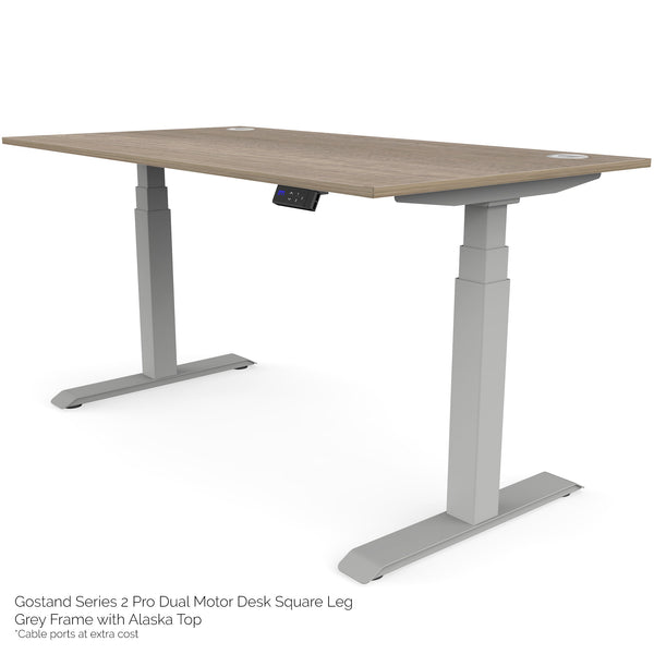 Gostand Pro dual motor standing desk for a high-quality sit-stand ergonomic solution.